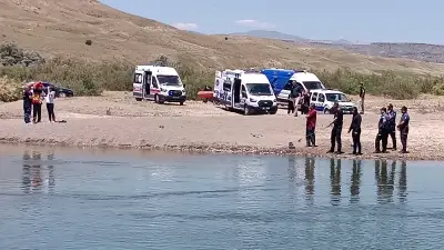 Sivas Gemerek'te Kızılırmak'ta kaybolan 2 çocuk aranıyor