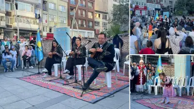 İstanbul'da Ulusal Dombra Günü: Kazak Kültür Mirası Coşkuyla Kutlandı