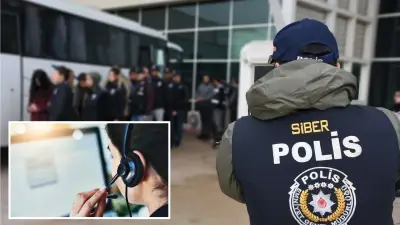 İstanbul'da Uluslararası Çağrı Merkezi Dolandırıcılığı Operasyonu: 80 Gözaltı