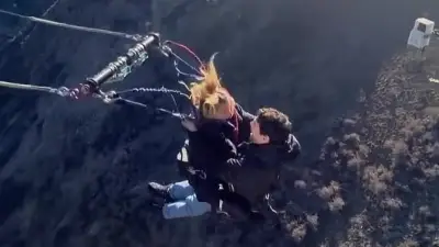 Sydney Sweeney ve Sevgilisi Scooter Braun'dan Macera Dolu Bungee Jumping