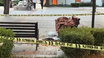 Tekirdağ Çorlu'da Parkta Battaniye Altında Ölü Bulundu