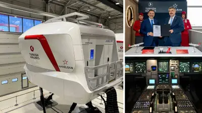 THY ve HAVELSAN'dan stratejik iş birliği: 12 uçuş simülatörü Türkiye'de üretilecek