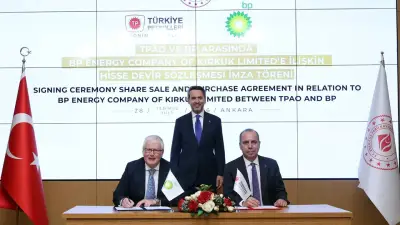 TPAO Kerkük'te BP'den Yüzde 15 Hisse Satın Aldı: Tarihi Adım