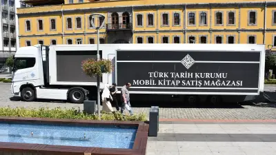 Türk Tarih Kurumu Mobil Kitap Satış Mağazası Trabzon'da