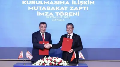 Türkiye ile KKTC arasında doğalgaz tedarik mutabakatı imzalandı