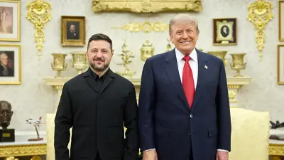 Trump ve Zelenskiy Beyaz Saray'da Görüştü: Yaklaşık Bir Saat Süren Görüşme