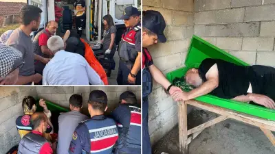 Yozgat'ta kayıp olarak aranan adam tabutun içinde sağ bulundu