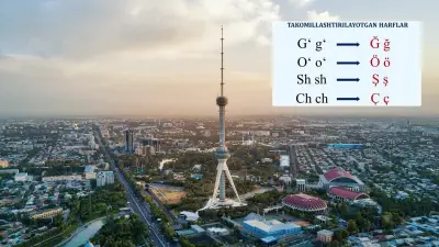 Özbekistan'da 33 Yıl Sonra Tarihi Alfabe Kararı: 4 Yeni Harf Geliyor