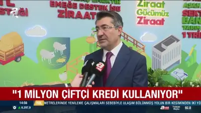 Ziraat Bankası: Tarımsal Kredilerde 1 Trilyon TL'ye Ulaştık