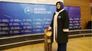 3 çocuk annesi Hatice Kuşçalı, bölüm birincisi olarak mezun oldu
