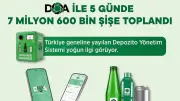 5 Günde 7.6 Milyon Ambalaj Toplandı: DOA Sistemi Büyüyor