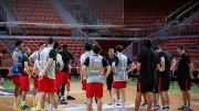 A Milli Erkek Basketbol Takımı, Bosna Hersek'te ilk antrenmanını yaptı