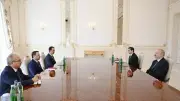 Adalet Bakanı Gürlek, Azerbaycan Cumhurbaşkanı Aliyev Tarafından Kabul Edildi
