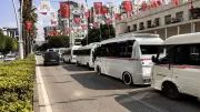 Adana'da dolmuşçular UKOME'nin güzergah kararını protesto etti
