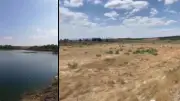 Afyonkarahisar'daki Pınarbaşı Göleti Tamamen Kurudu
