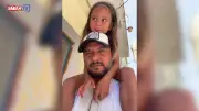 Alişan'dan kızı Eliz ile Sakız Adası'nda yürek ısıtan tatil anları