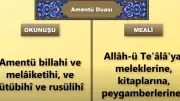 Amentü Duası Okunuşu ve Türkçe Anlamı: Amentü Billahi Duası Nedir, Ne Anlama Gelir?