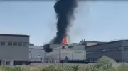 Ankara Kahramankazan'da Fabrika Yangını: Ekipler Seferber Oldu