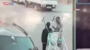 Avcılar'da klima hırsızları güvenlik kamerasına yakalandı