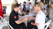 Bağcılar'da camilerde ücretsiz sağlık taraması yapıldı