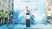 Bahçelievler'de Çocuklara Her Ay 100 Bisiklet Dağıtımı Sürüyor