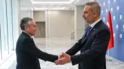 Bakan Fidan, Kırgız mevkidaşı Kulubayev ile görüştü