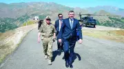 Bakan Çiftçi, Hakkari'deki Zirvin Tepe Üs Bölgesi'ni Ziyaret Etti