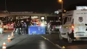 Bakırköy'de D-100'de Otomobilin Çarptığı Yaya Hayatını Kaybetti