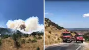 Balıkesir Kepsut'ta arazi yangını ormana sıçradı, ekipler müdahale ediyor