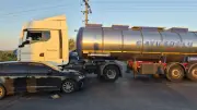 Balıkesir'de Tanker ile Otomobil Çarpıştı: 6 Yaralı