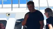Barış Kılıç ve eşi Ayşegül Kılıç Türkbükü'nde tekne tatilinde