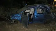 Batman'da Feci Kaza: Araç Hurdaya Döndü, Sürücü Burnu Bile Kanamadan Kurtuldu