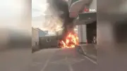 Batman'da Park Halindeki 3 Otomobil Alev Topuna Döndü