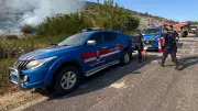 Bilecik'te Biçme Makinesi Kıvılcımı Orman Yangınına Yol Açtı, Operatör Gözaltında