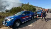 Bilecik'te Elektrik Direğinden Çıkan Kıvılcım Orman Yangınına Sebep Oldu