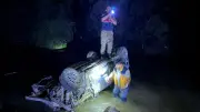 Bingöl'de araç uçuruma uçtu: 1 kişi hayatını kaybetti
