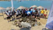 Bodrum'da Deniz Dibi Temizliğinde 370 Kilogram Atık Çıkarıldı