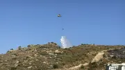 Bodrum'da otluk yangını: 7 helikopter 6 uçakla müdahale, 10 hektar kül oldu