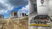 Bolu'da TOKİ şantiyesinden 2,5 milyon liralık malzeme çalan zanlı tutuklandı