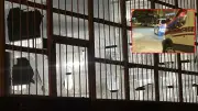 Burdur'da husumetlisinin iş yerinin camlarını kırdı: Polise gidip teslim oldu