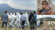 Burdur'da Kene Isırması Sonucu Hayatını Kaybeden Kadın Koruyucu Kıyafetlerle Toprağa Verildi