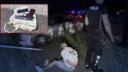 Bursa'da 100 kilometrelik kovalamaca: Polis 'dur' ihtarına uymayan sürücü bariyere çarptı