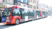 Bursa'nın İlk Metrobüsü İnegöl'de Test Sürüşüne Çıktı
