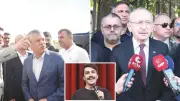 CHP liderleri Kılıçdaroğlu ve Özel, tutuklu komedyen Deniz Göktaş'a destek ziyaretinde bulundu
