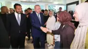 Cumhurbaşkanı Erdoğan, AK Parti İstanbul İl Başkanlığı'nı Ziyaret Etti