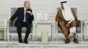 Cumhurbaşkanı Erdoğan Katar'da Taziye Ziyaretinde Bulundu