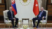 Cumhurbaşkanı Erdoğan, Slovakya Cumhurbaşkanı Pellegrini ile Görüştü