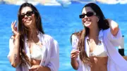 Dilara Aksüyek, Bodrum Gölköy'de Arkadaşına Poz Verdi