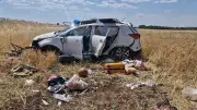 Diyarbakır'da cip tarlaya düştü: 1'i ağır 5 yaralı