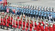Dünya Liderlerini Yeniçeri Kıyafetli Askerler Karşıladı
